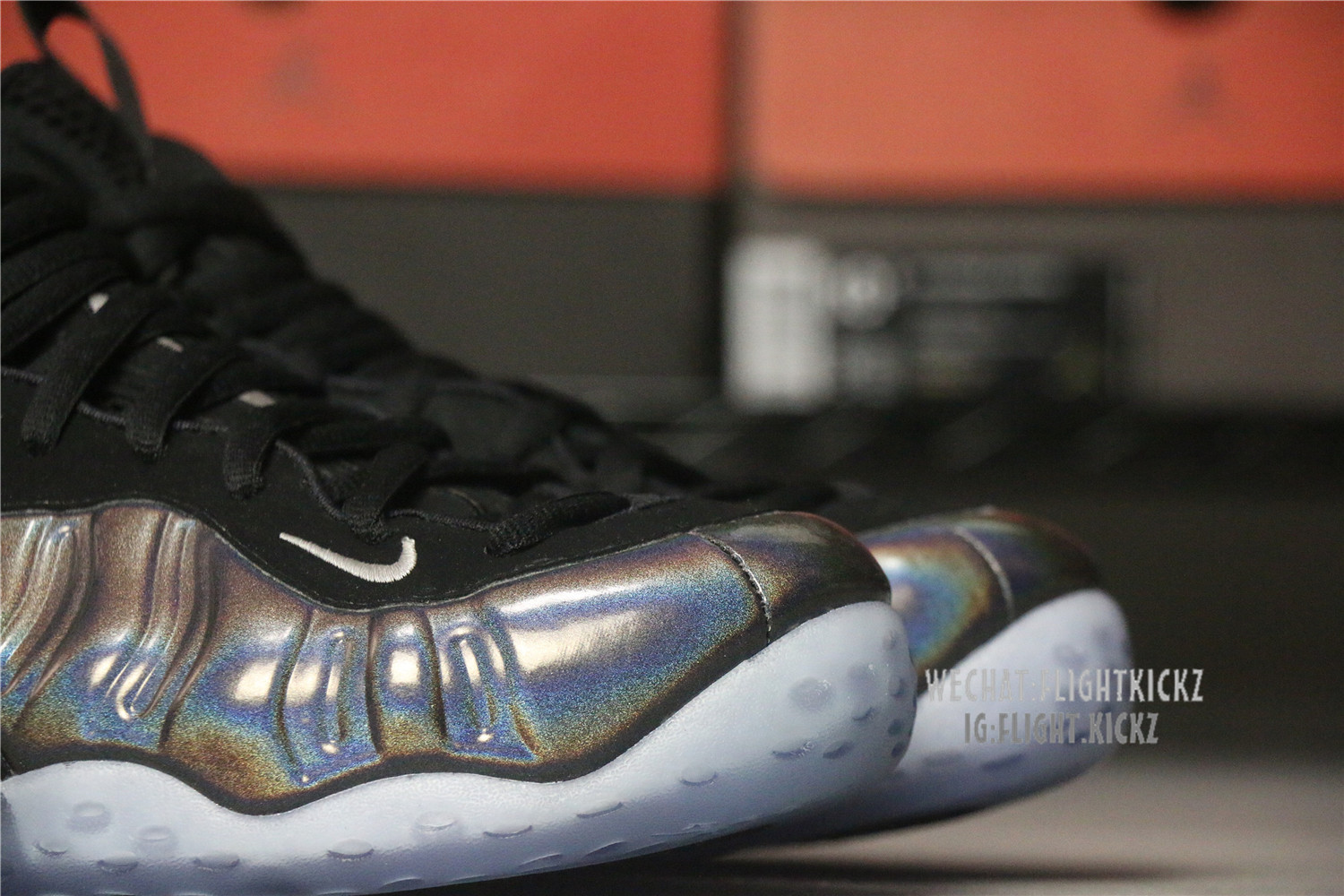 Air Foamposite One Hologram/Baron 2015