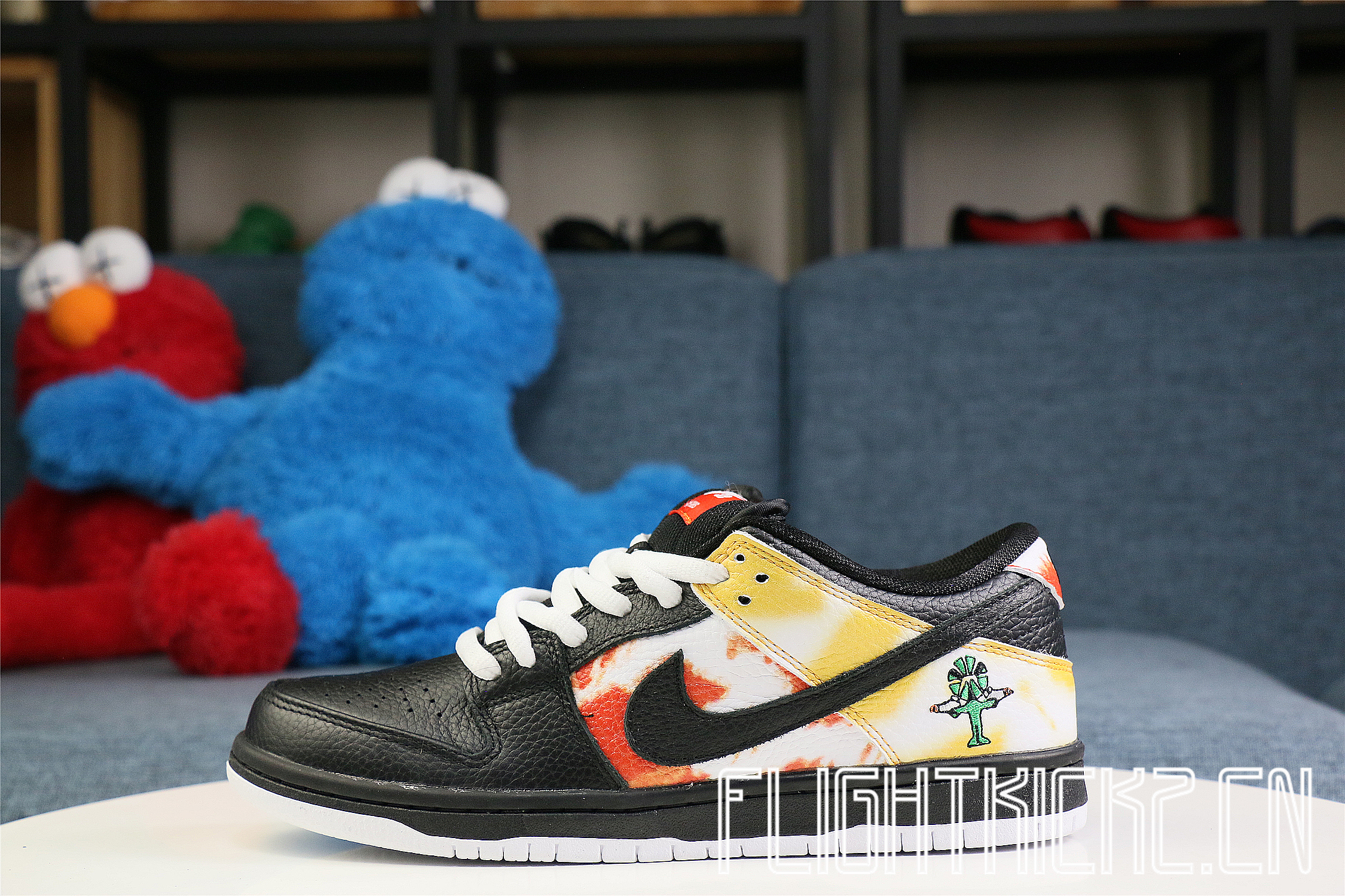 Nike SB Dunk Low Raygun Tie-Dye Black 2019(LN5 A1 Batch)