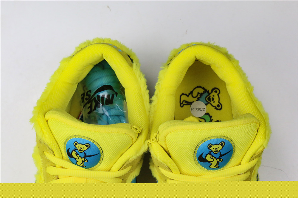 Grateful Dead x Nike SB Dunk Low Yellow