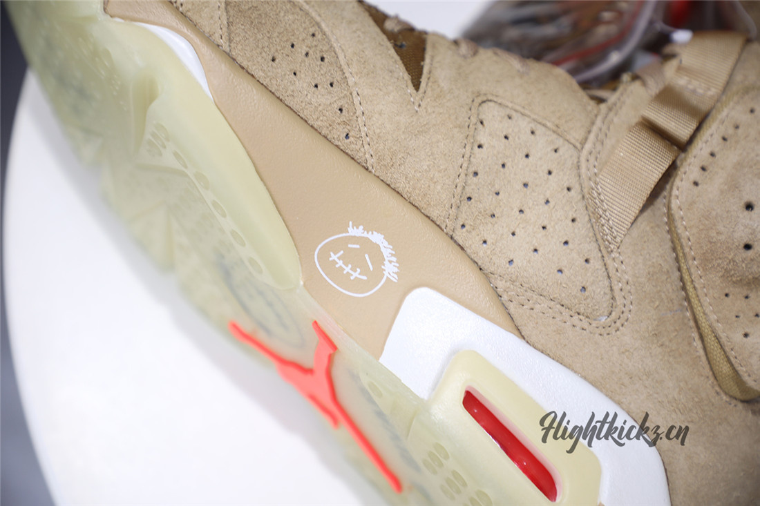 Travis Scott X Air Jordan 6 Retro “British Khaki”
