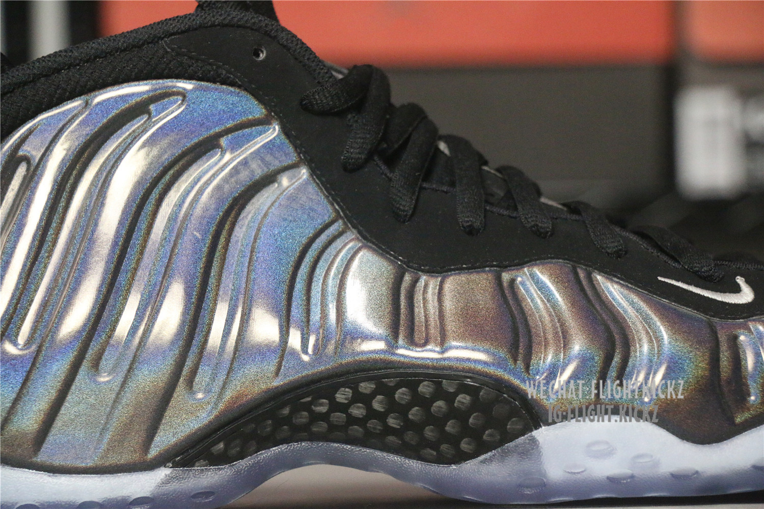 Air Foamposite One Hologram/Baron 2015