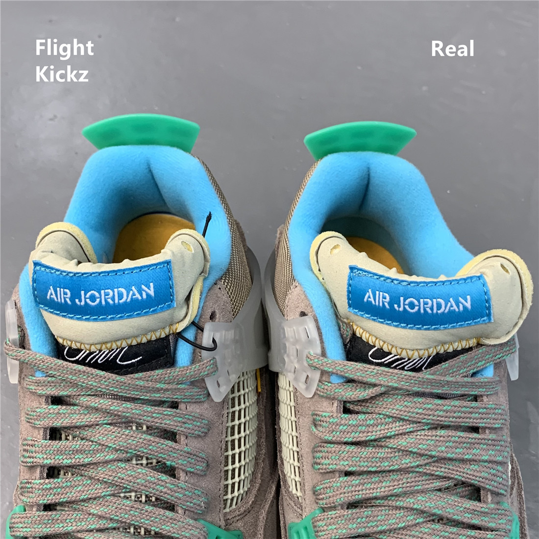 Union LA X Air Jordan 4 Retro Taupe Haze 2021 (LN5 A1 Batch)