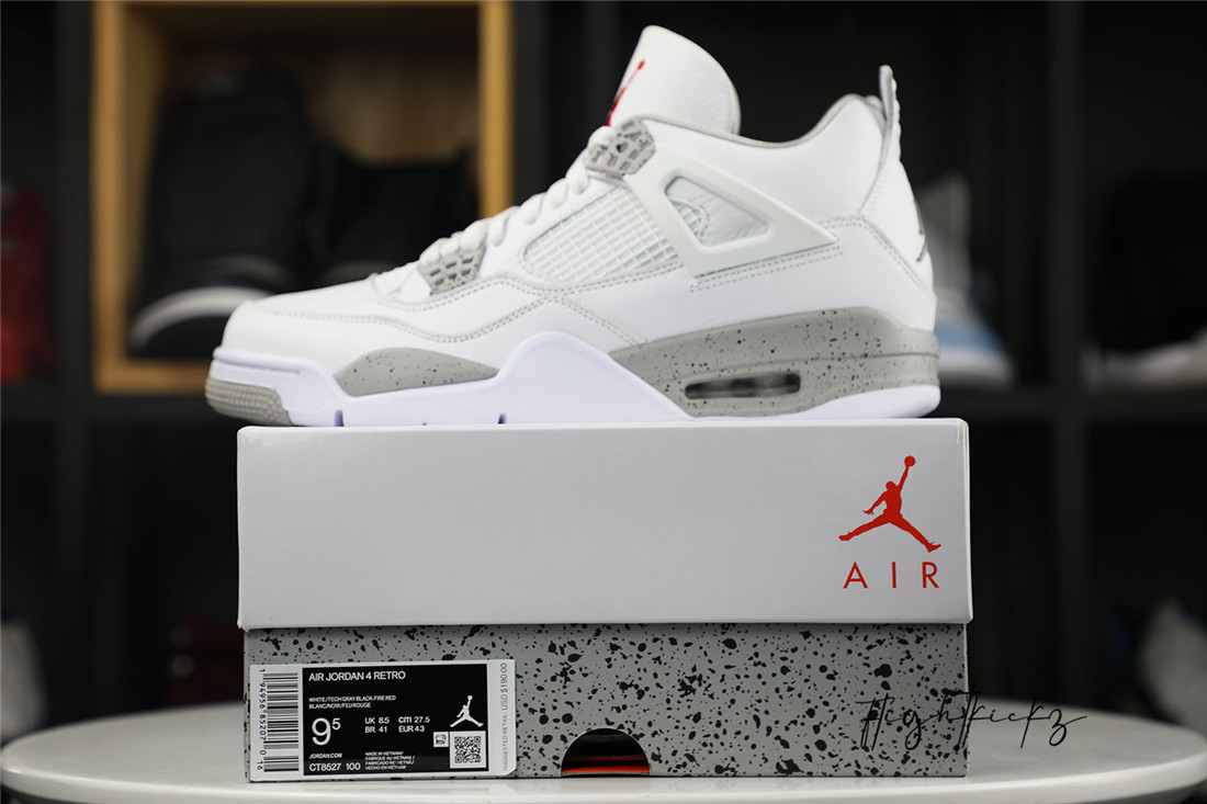 Air Jordan 4 Retro White Oreo 2021 (LN5 A1 Batch)