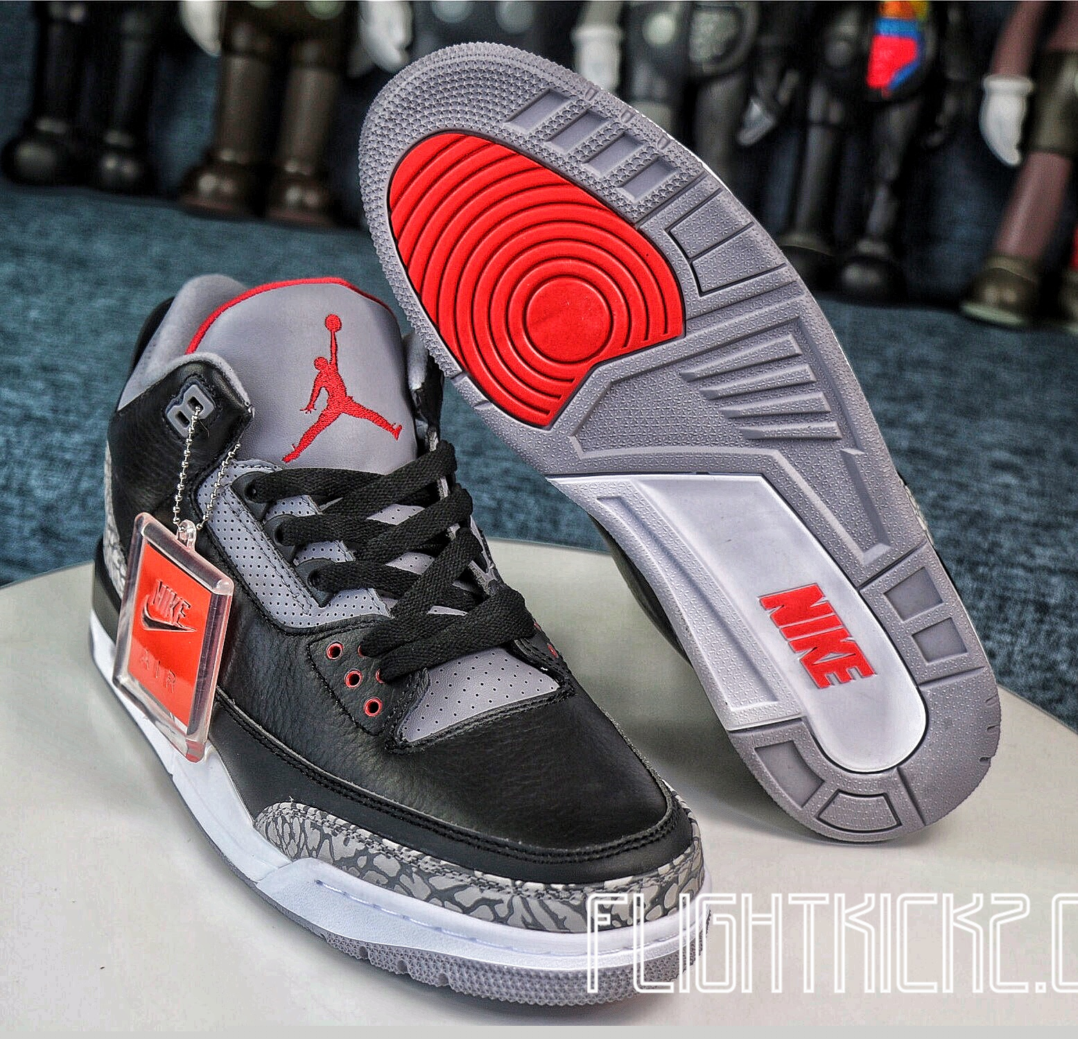 Air Jordan 3 OG Black Cement 2018
