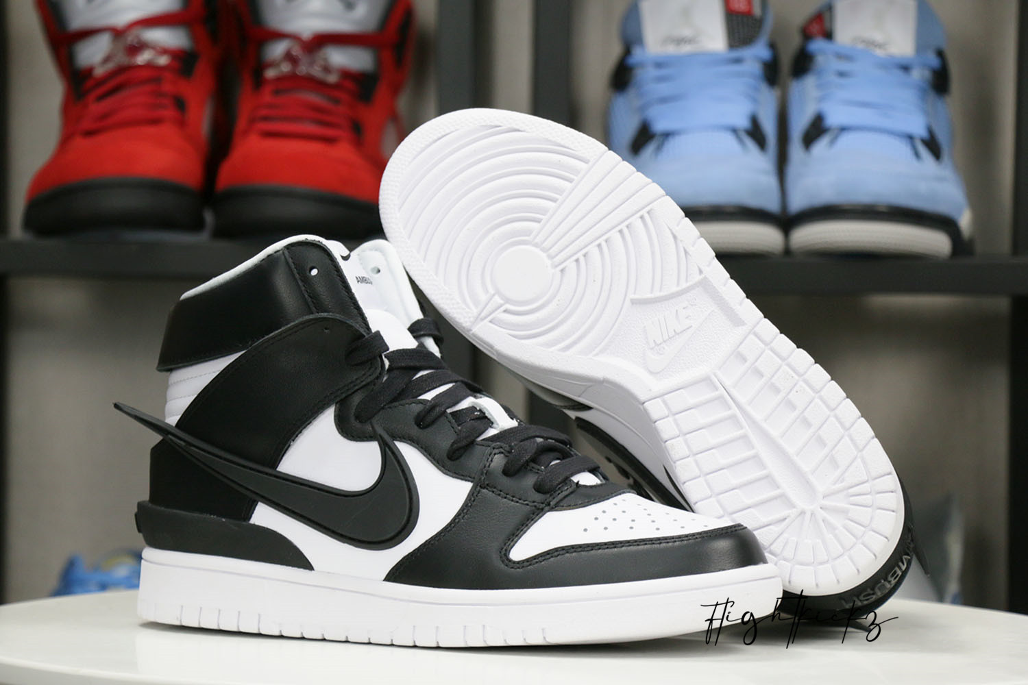 Nike Dunk High Ambush Black White