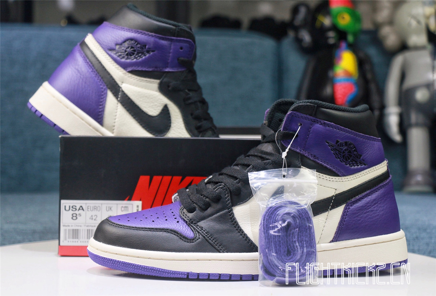 Air Jordan 1 Retro Court Purple 2018