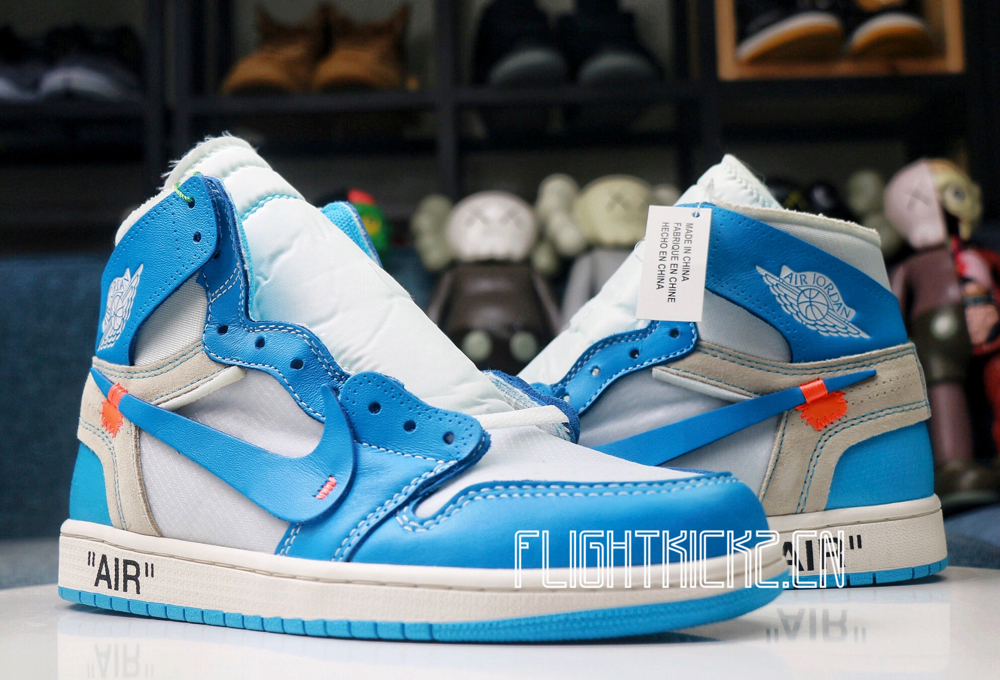 Off white X Air Jordan 1 UNC NRG 2018 (LN5 A1 Batch)