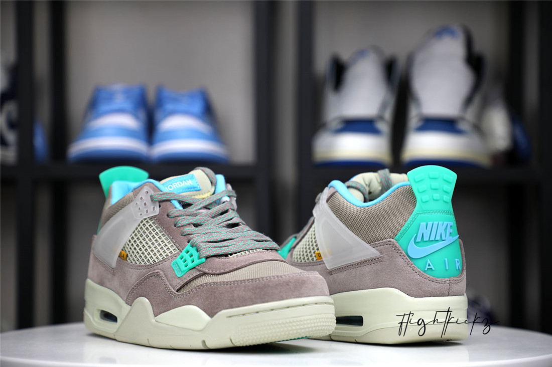 Union LA X Air Jordan 4 Retro Taupe Haze 2021 (LN5 A1 Batch)