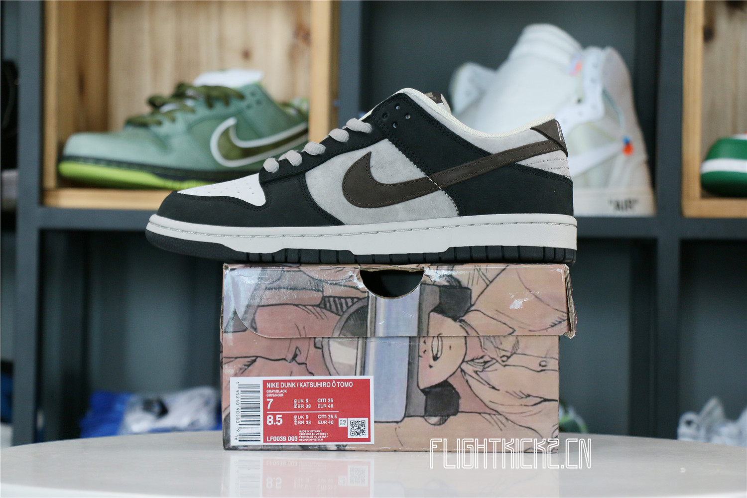 Otomo Katsuhiro x Nike SB Dunk Low Steamboy OST Grey Brown Mocha