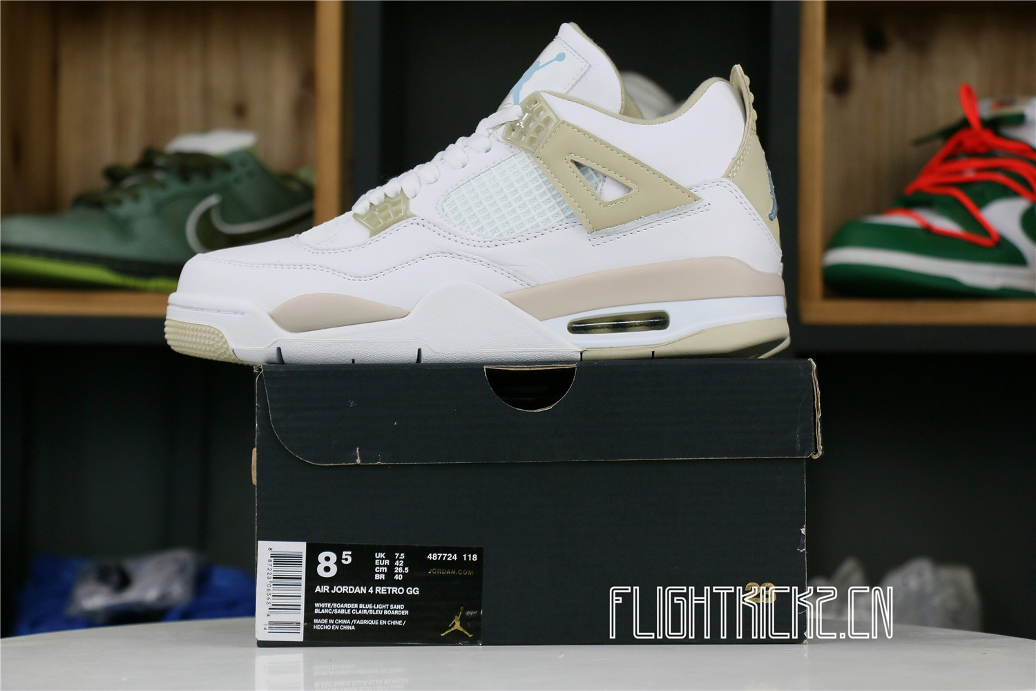 AIR JORDAN 4 RETRO GS ‘LINEN’