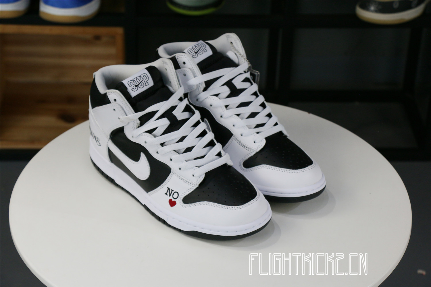 Nike SB Dunk High Supreme By Any Means Black