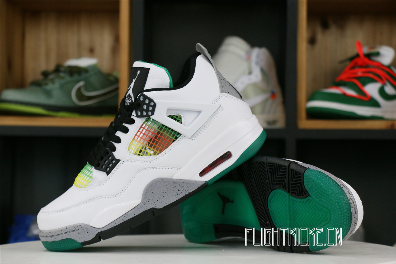 WMNS AIR JORDAN 4 RETRO ‘RASTA’