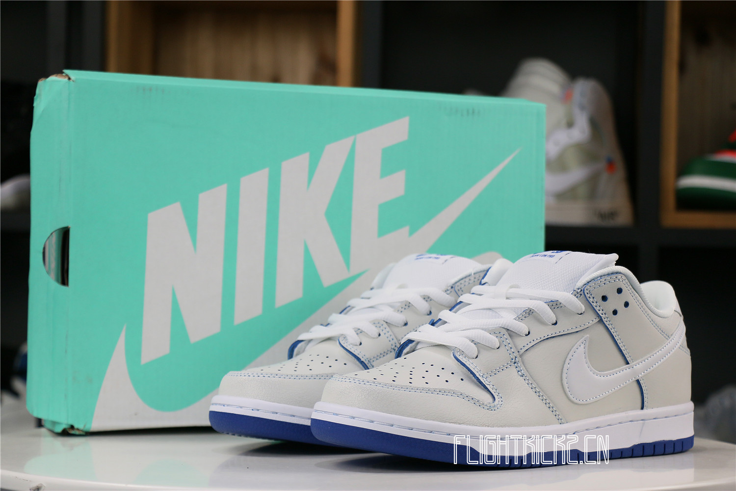 Nike SB Dunk Low Premium White Game Royal