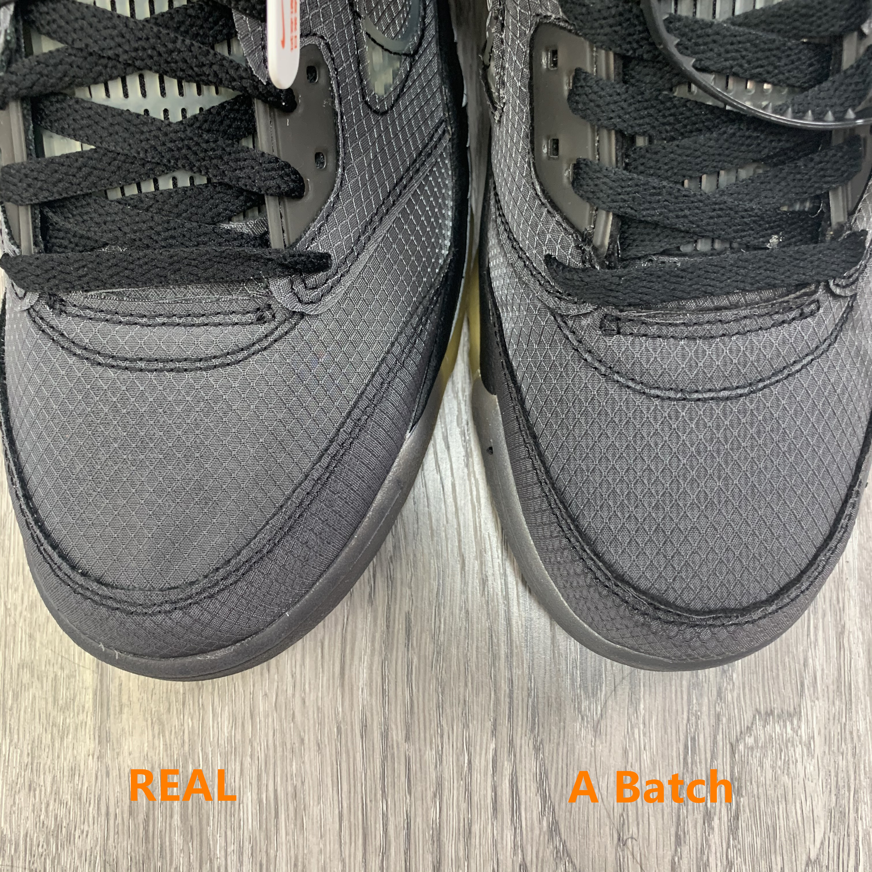 Off White x Air Jordan 5 Retro SP Muslin (LN5 A1 Batch)