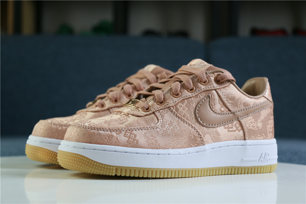 CLOT x Nike Air Force 1 Low “Rose Gold”