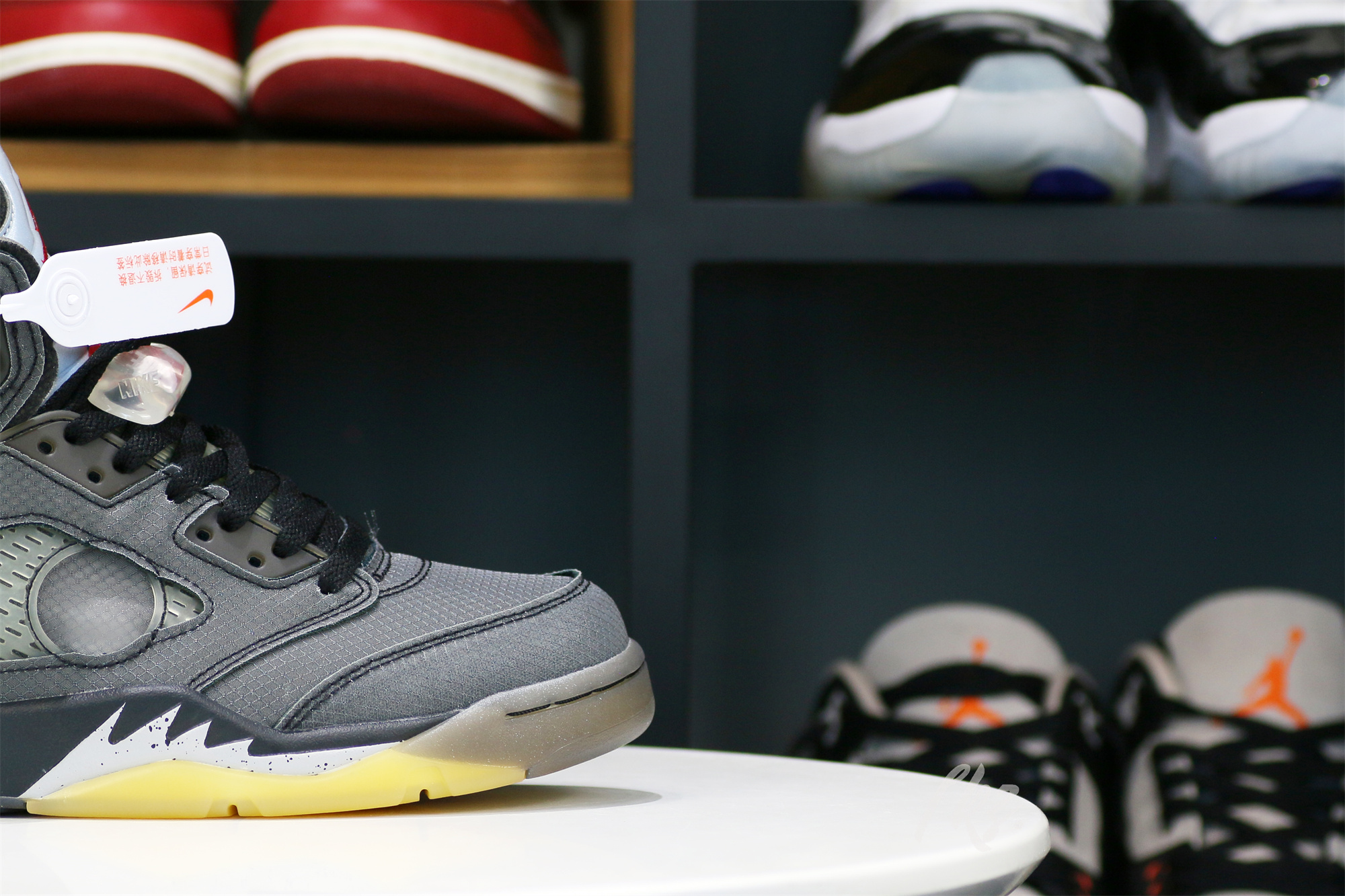 Off White x Air Jordan 5 Retro SP Muslin (LN5 A1 Batch)