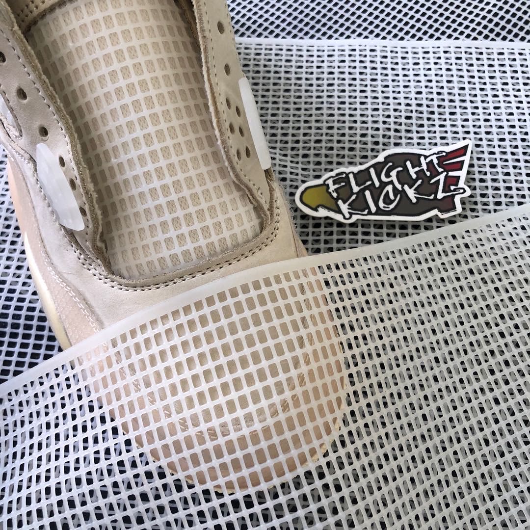 Off White x Air Jordan 4 Sail 2020 (LN5 A1 Batch)