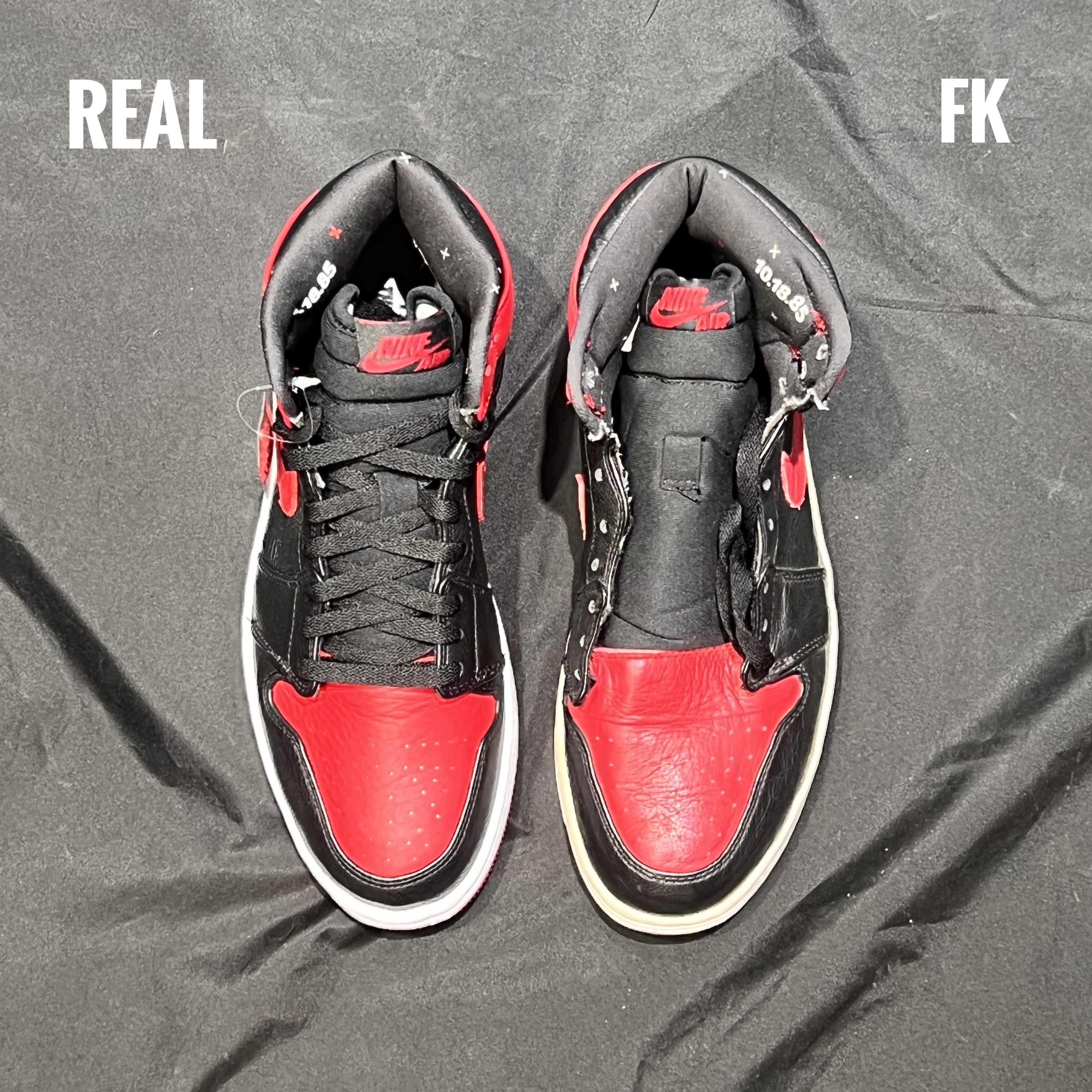 Air Jordan 1 OG Banned/Bred 2011 (LN5 A1 ,Deadstock,with tiny Flaws)