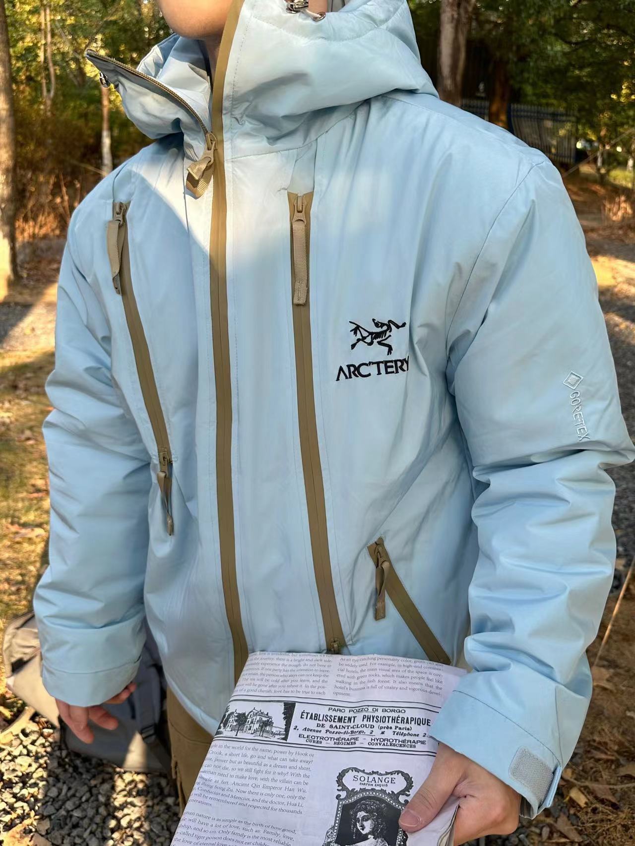 ARCTERYX MACAI LT 22fw hard shell hooded windproof waterproof down cotton jacke