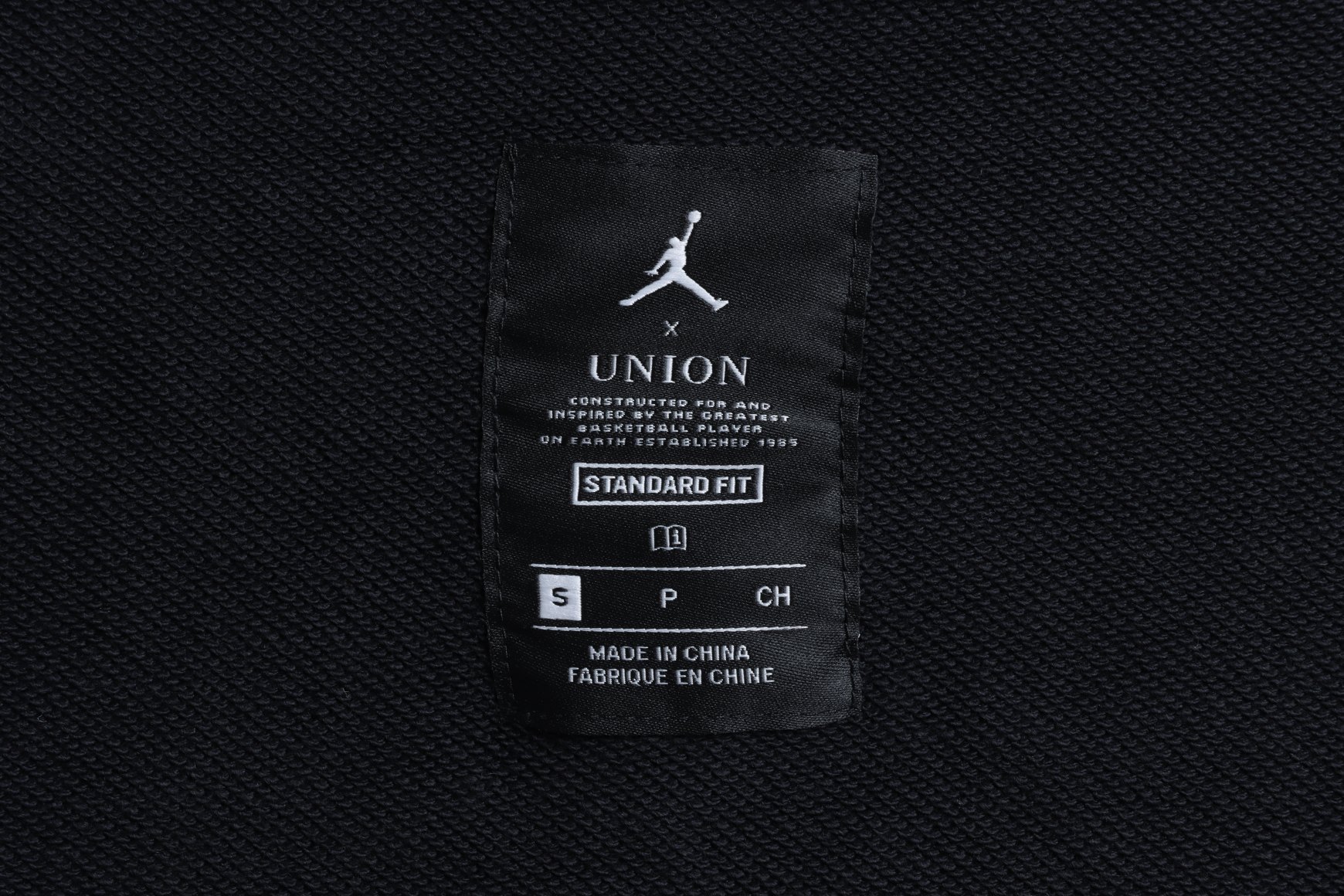 Air Jordan UNION co-branded trapeze hoodie