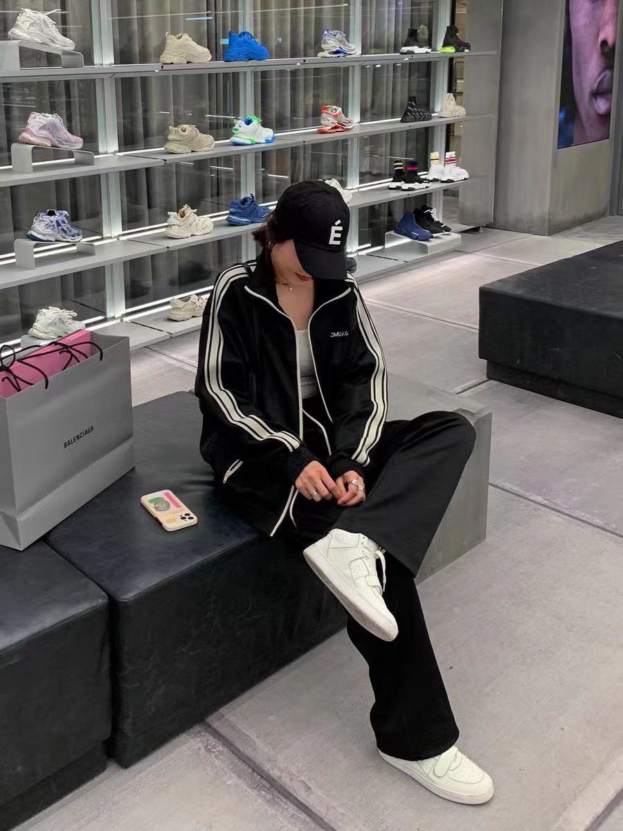 C3in3 side webbing patchwork jacket