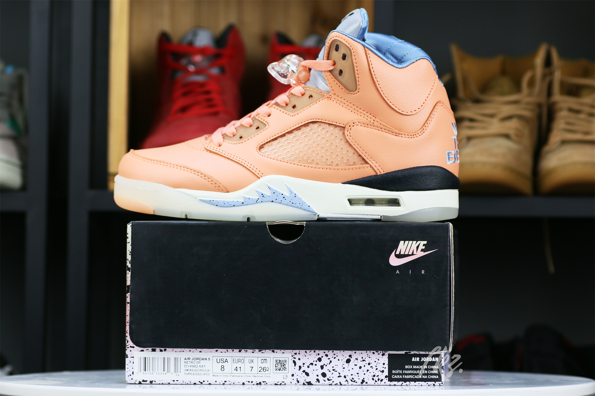 DJ Khaled X Air Jordan 5 Retro We The Best Crimson Bliss