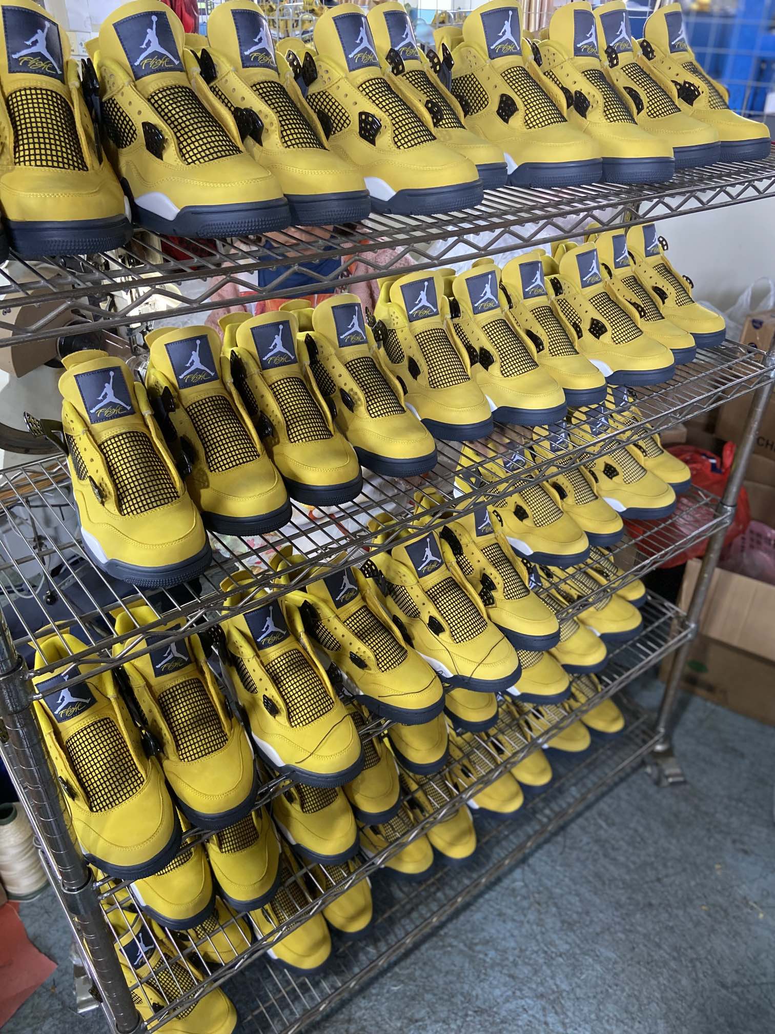 Air Jordan 4 Retro LS Lightning 2021 (LN5 A1 Batch)