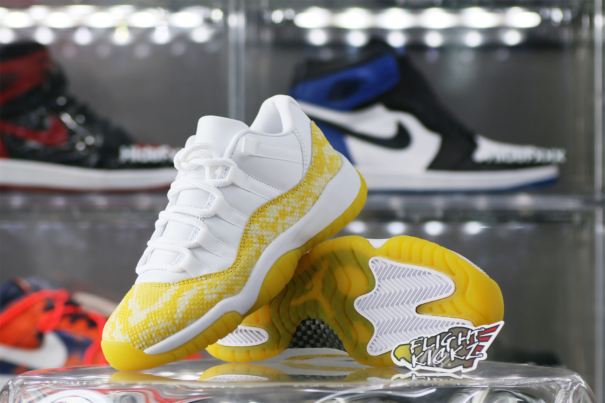 Air Jordan 11 Low “Yellow Snakeskin” 2023 (LN5 A1 Batch)