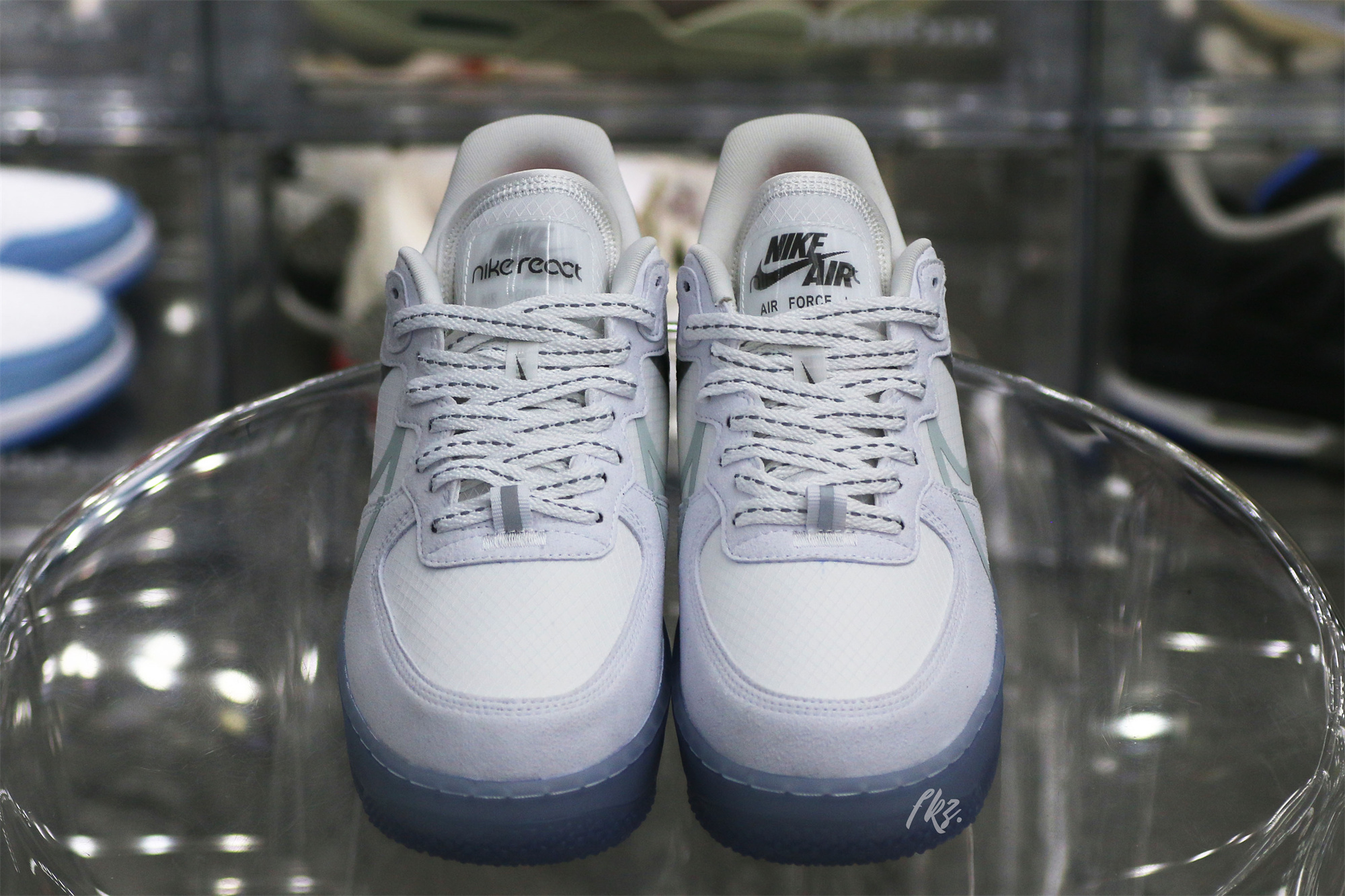 Nike Air Force 1 React White Light Bone