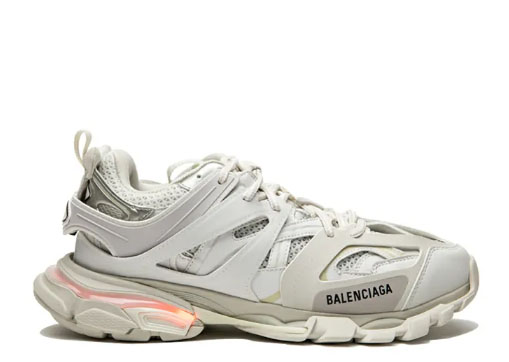 Balenciag* Track Trainer LED LIGHT GREY
