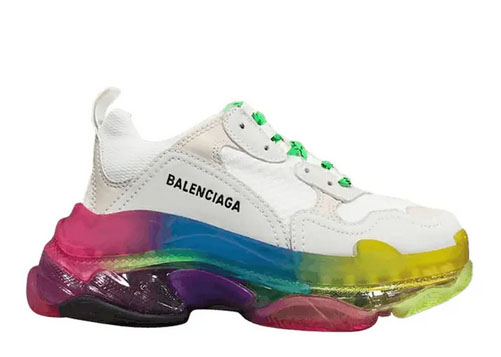 Balenciag* Triple S ‘Rainbow’