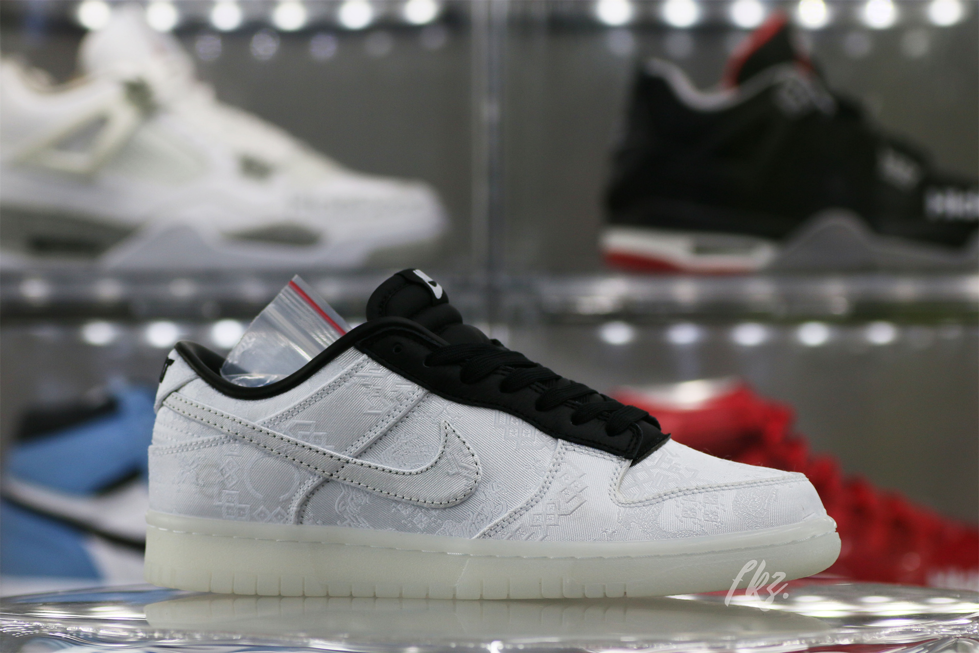 Fragment Design × CLOT × Nike Dunk Low
