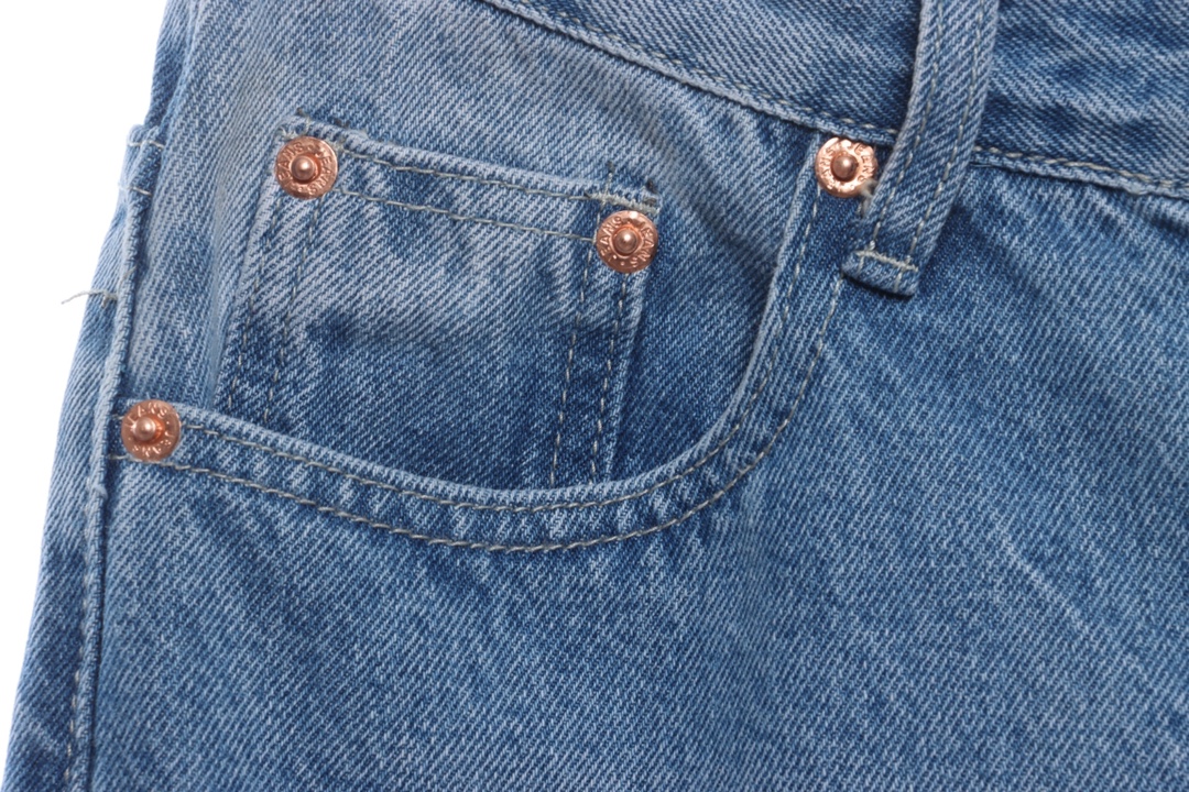 Stuart co-signed Levi’s 150th anniversary embossed denim trousers