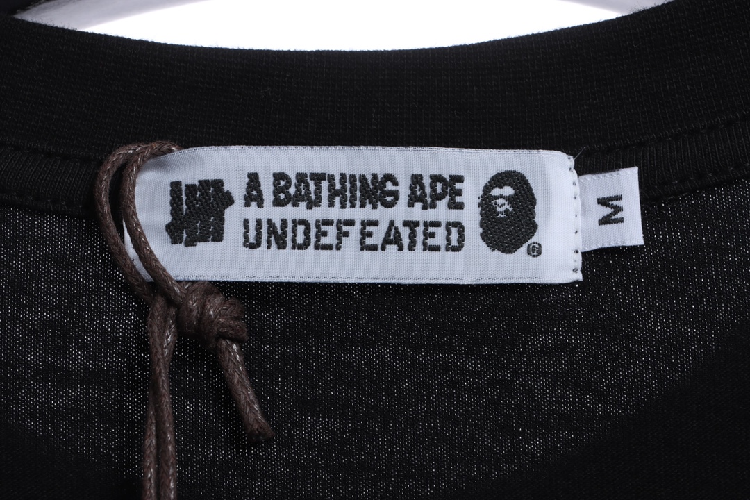 BAPE co-signed UDF camouflage five-bar short sleeves