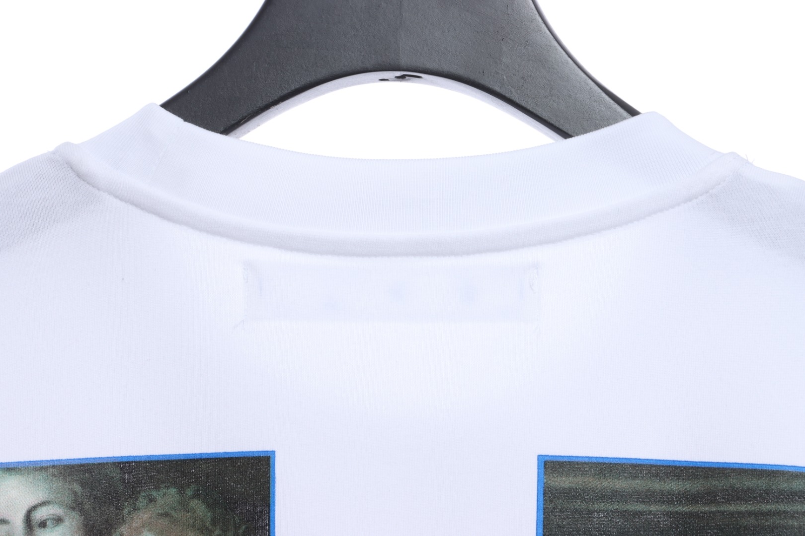 OW colorful religious print short sleeves