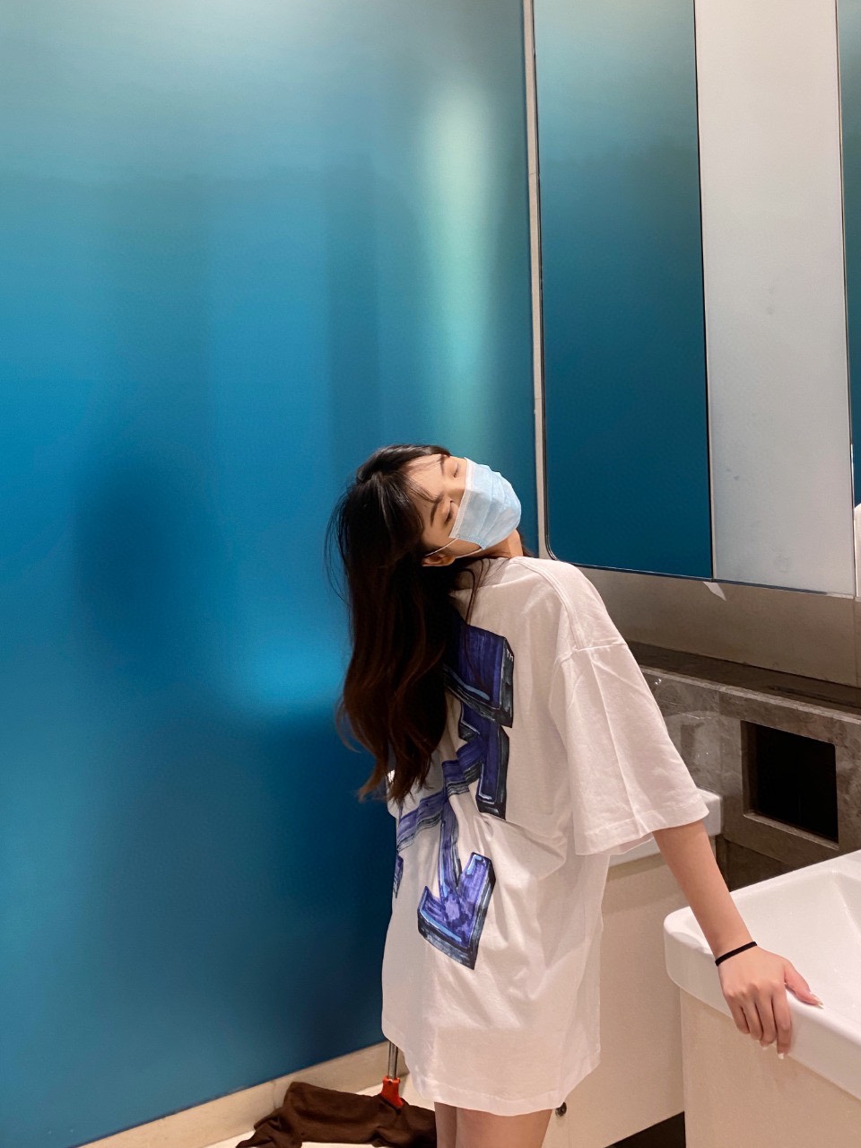 OW crayons stereo arrow short sleeves