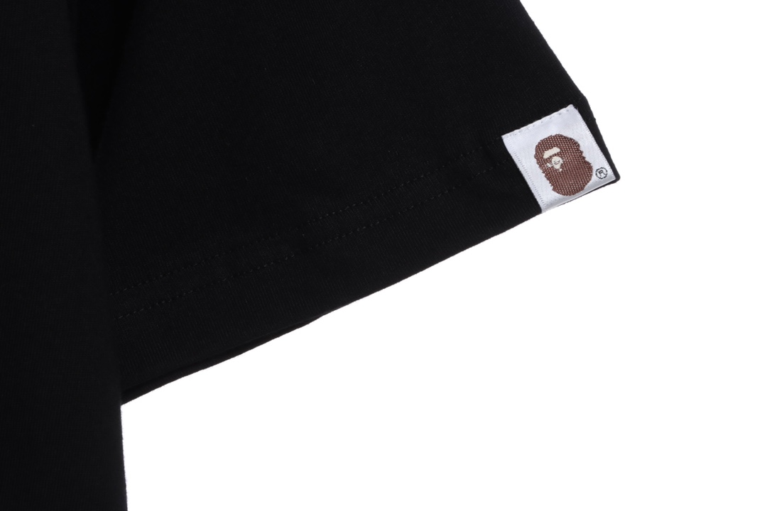 BAPE colorful camouflage printing short sleeves