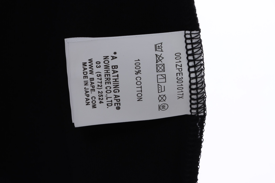 BAPE colorful camouflage printing short sleeves