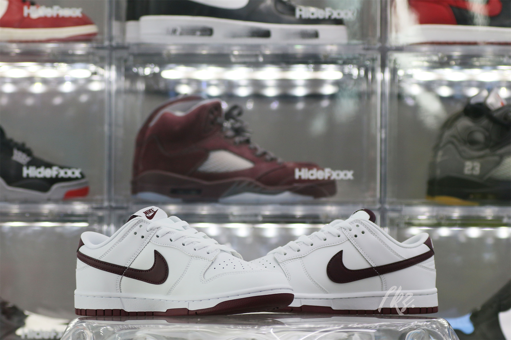 Nike Dunk Low Retro White Night Maroon