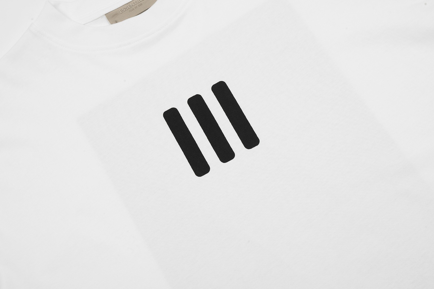 FOG tripartite co-signature RRR123 short-sleeved character letter printing