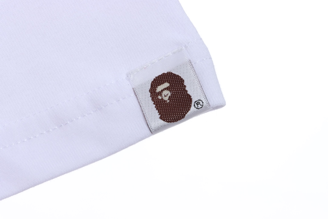 BAPE ape head mountain peak printing short sleeves
