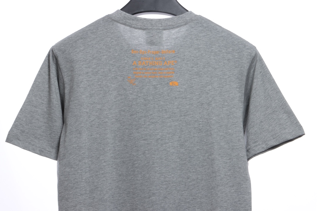 BAPE ape head mountain peak printing short sleeves