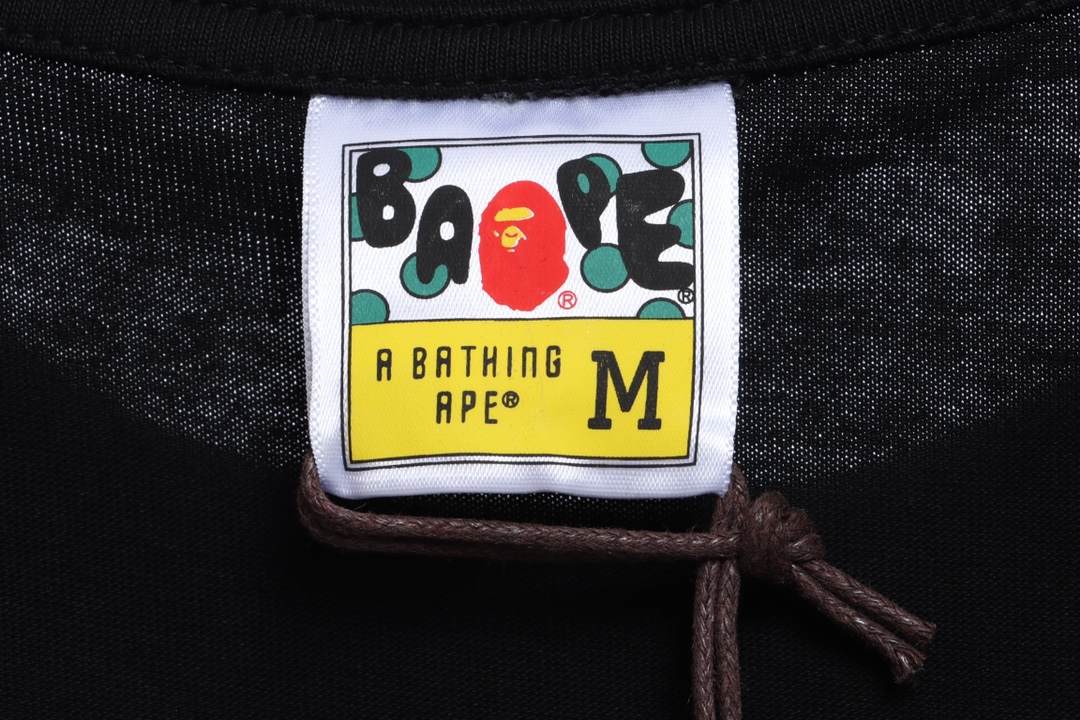 BAPE reverse ape initials printing short sleeves