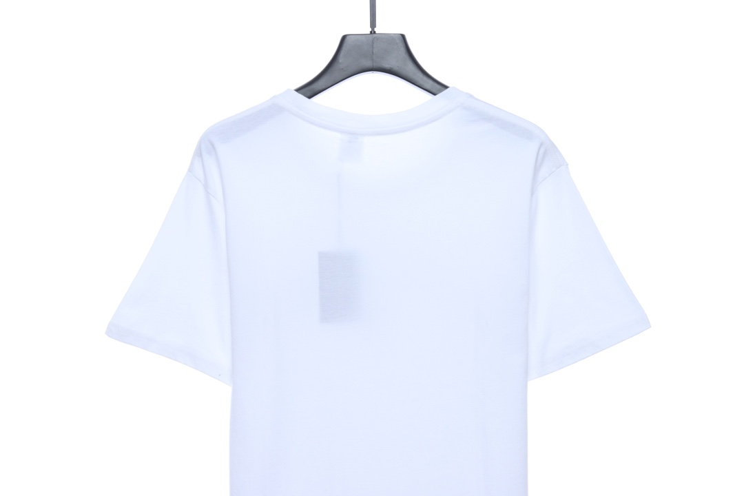 NOAH cross print letter short sleeve