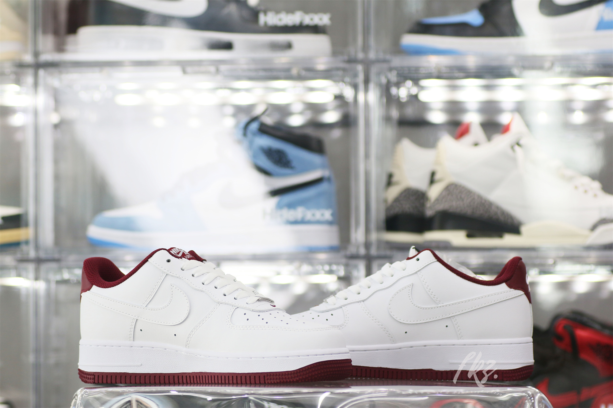 Nike Air Force 1 Low ’07 White Dark Beetroot