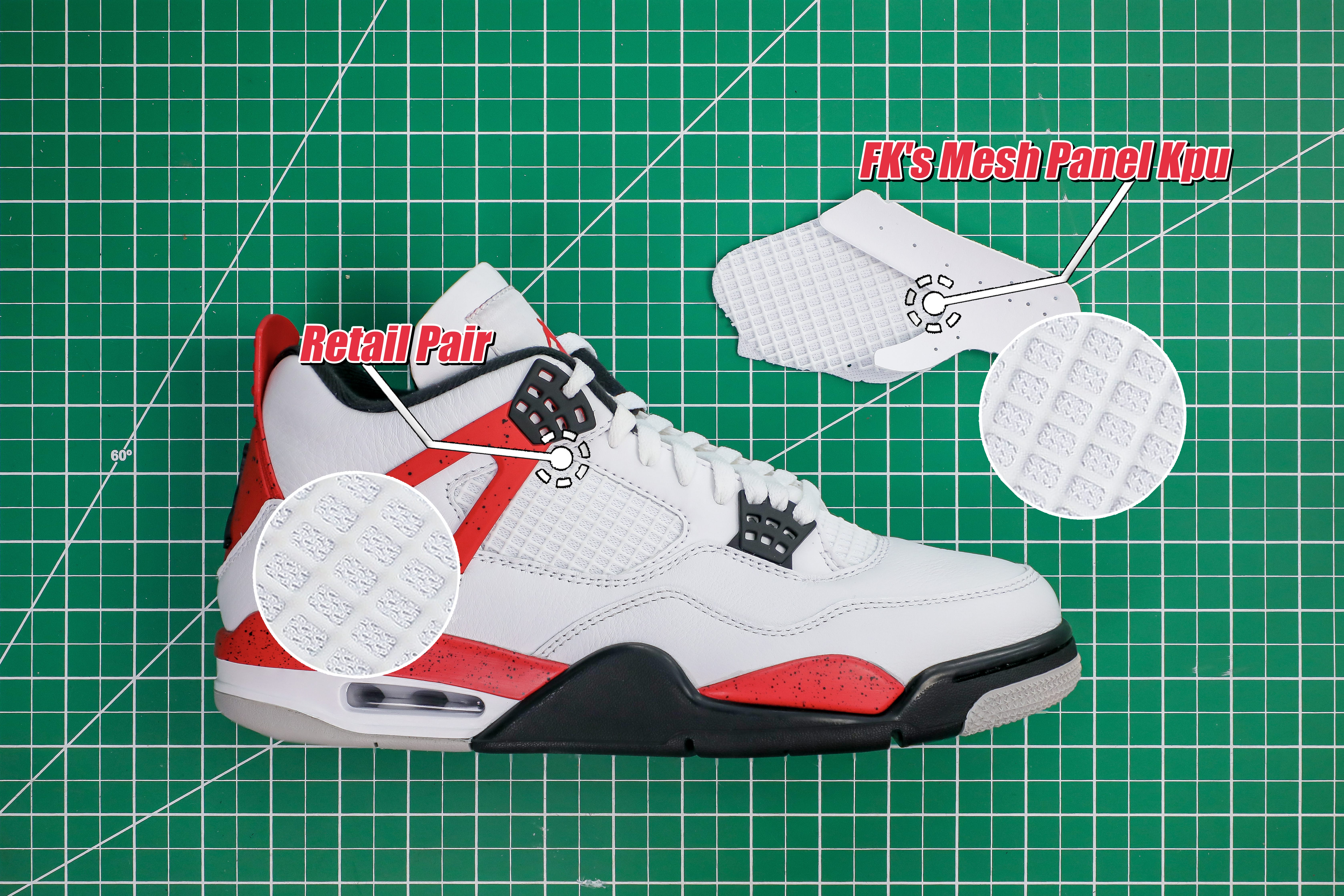Air Jordan 4 Red Cement 2023 (LN5 A1 Batch)