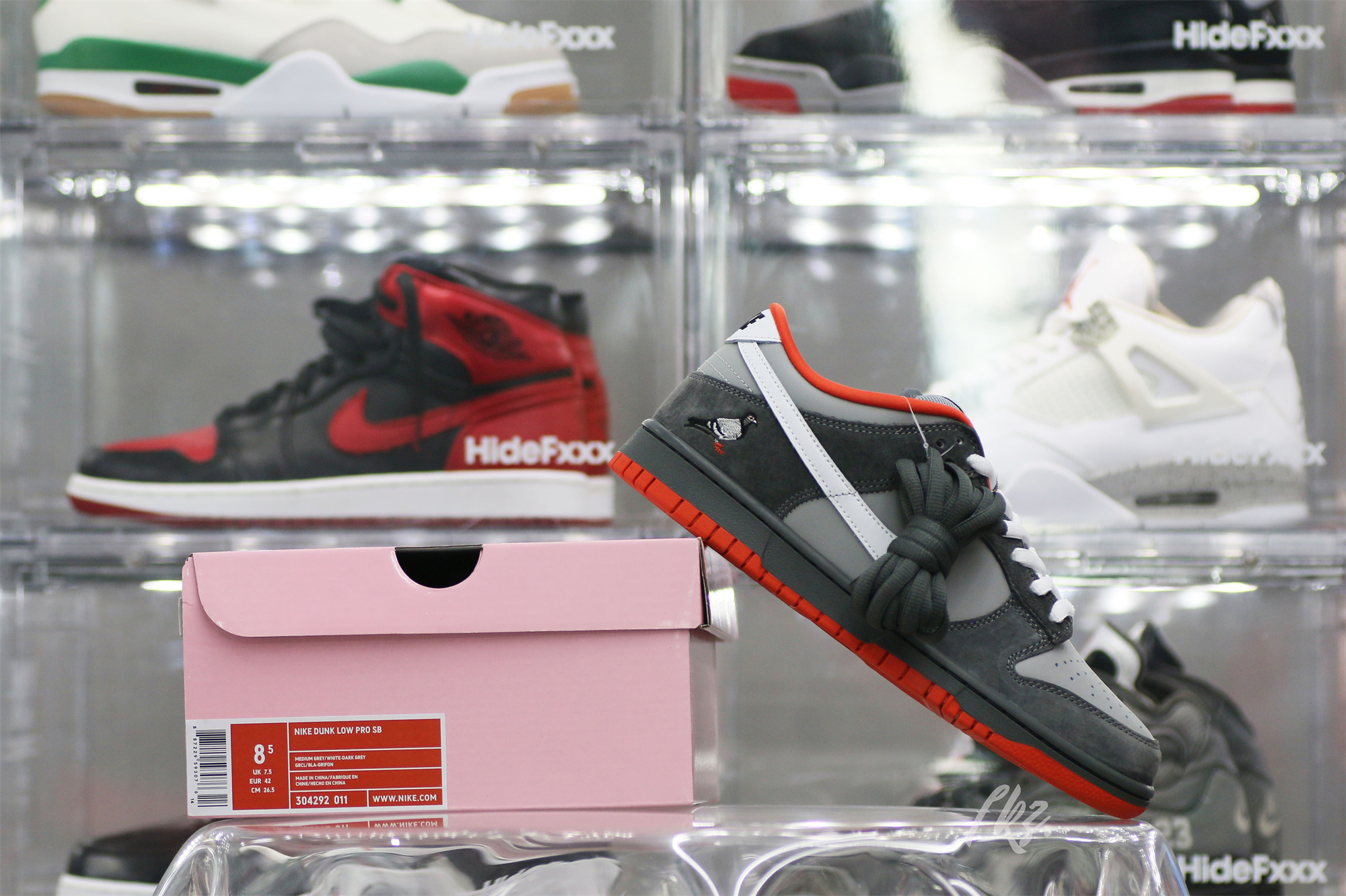 Jeff Staple X Dunk Low Pro SB Pigeon