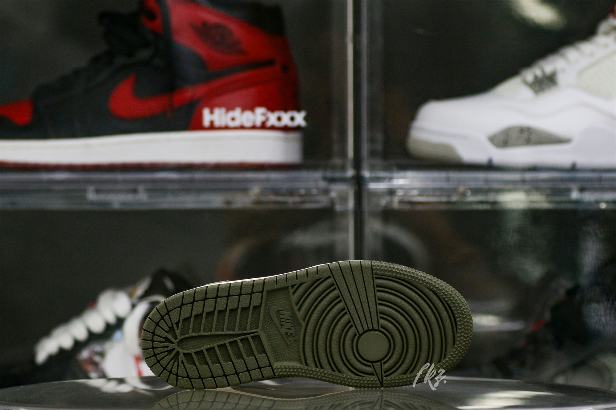 Travis Scott x Jordan 1 Retro Low OG SP Olive Kid (LN5 A1)