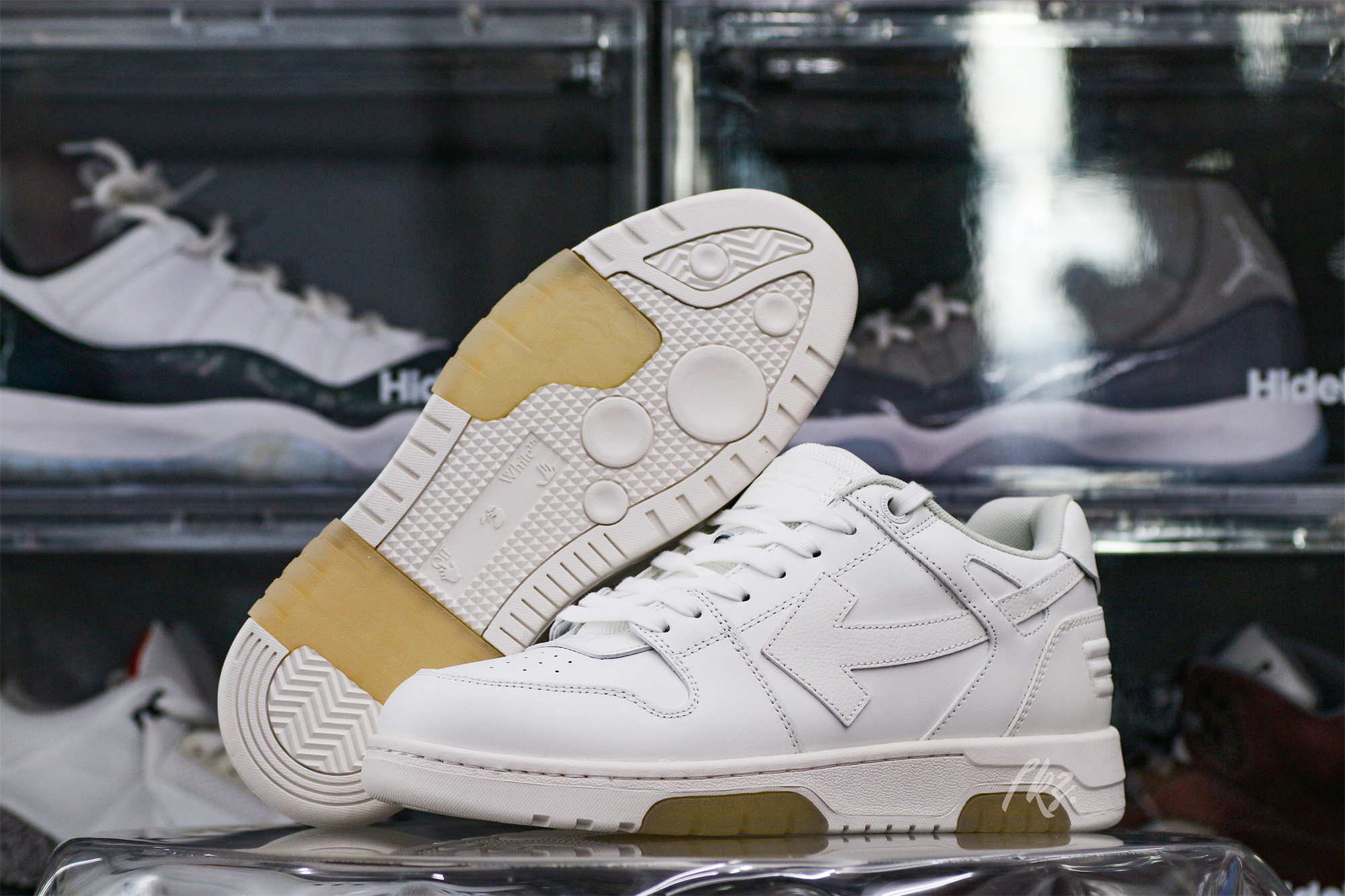 OFF-WHITE White Out Of Office Sneakers