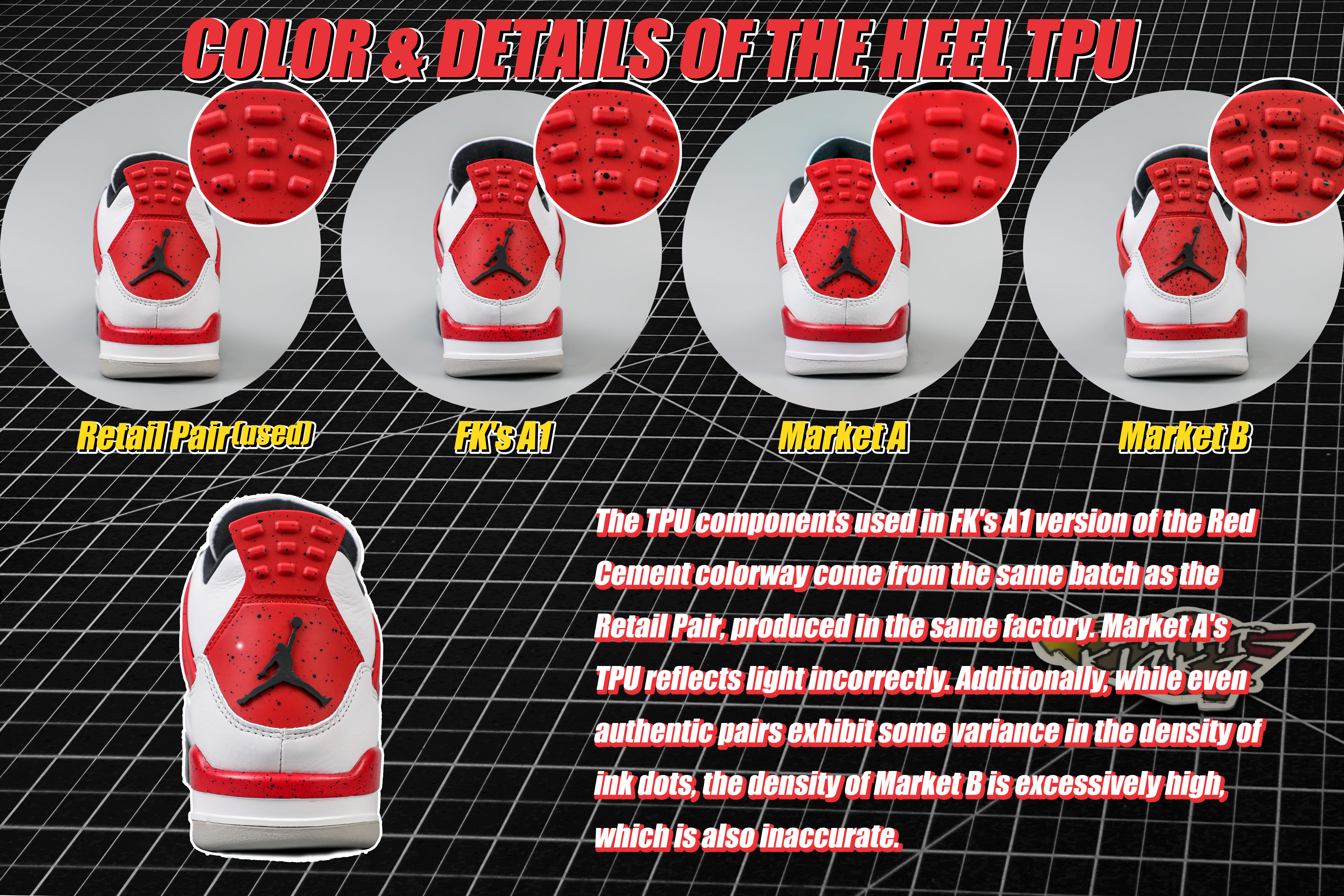 Air Jordan 4 Red Cement 2023 (LN5 A1 Batch)